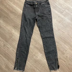*Armani Exchange moto Jegging size 28
